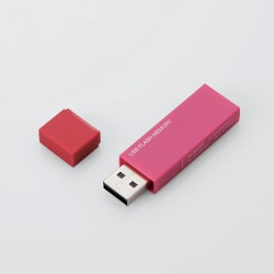 USBメモリ USB2.0 セキュリティ機能対応 キャップ式 32GB ピンク MF-MSU2B32GPN