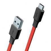 断線に強い TypeC to TypeA USB2.0 レッド RK-CAB11R