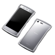 DCB-XZPCHASV [CLEAVE Aluminum Bumper Chrono for Xperia XZ Premium アルミバンパー ルミナスクローム]