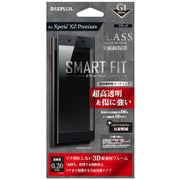 LP-XPXZPFGARBK [Xperia XZ Premium SO-04J ガラスフィルム 「GLASS PREMIUM FILM」 全画面保護 SMART FIT 超高透明 傷に強い 反射軽減 0.2mm ブラック]