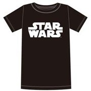 SW-STB01 BLACK [スター・ウォーズ ロゴTシャツ ブラック L～LLサイズ]