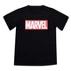 MV-ST07 BLACK XL [マーベル ロゴTシャツ ブラック XL]