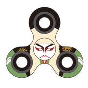 1298 [ハンドスピナー 渡来指式回転独楽 鏡獅子]