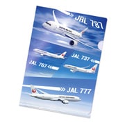 JAL クリアファイル 飛行中