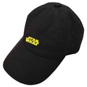 STAR WARS 刺繍ローキャップ ブラック [キャラクターグッズ]