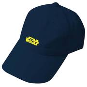 STAR WARS 刺繍ローキャップ ネイビー [キャラクターグッズ]