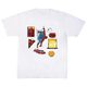 MARVEL Tシャツ スパイダーマン ホワイト L [キャラクターグッズ]