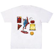 MARVEL Tシャツ スパイダーマン ホワイト L [キャラクターグッズ]