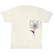 MARVEL Tシャツ ハンギングポケット Vホワイト ガールズMサイズ [キャラクターグッズ]