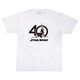 STAR WARS Tシャツ 40thデザイン ホワイト L [キャラクターグッズ]