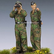 AM35234 [1/35 レジン製ミリタリーフィギュアシリーズ WWII 独 武装親衛隊戦車将校セット(クルスク戦) (2体セット)]