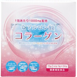 ウェーブ「ヒアルロン酸コラーゲン」 健康補助食品72g(3g×24袋包)×10箱 ウェーブ「ヒアルロン酸コラーゲン」 健康補助食品72g(3g×24袋包