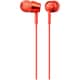 有線イヤホン カナル型 EXシリーズ 3.5mmステレオミニプラグ レッド MDR-EX155 R