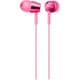 有線イヤホン カナル型 EXシリーズ 3.5mmステレオミニプラグ ピンク MDR-EX155 PI