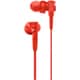 有線イヤホン カナル型 EXTRA BASS 3.5mmステレオミニプラグ レッド MDR-XB55 R