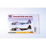HMD72102 [1/72スケール デカールシリーズ 九九式双発軽爆撃機 ニューギニア上空パート2 2機分]