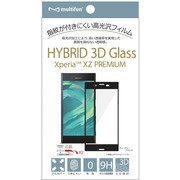 BL-PF06SO-BK [Xperia XZ Premium用 液晶保護 3Dガラス＆PET フィルム ブラック]