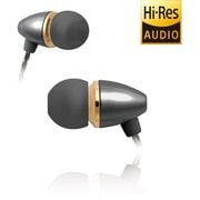 ハイレゾ音源/ハイレゾオーディオ対応 真鍮ハウジングカナルイヤホン TA-HRB1MBR