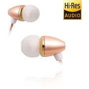 ハイレゾ音源/ハイレゾオーディオ対応 真鍮ハウジングカナルイヤホン TA-HRB1MRP
