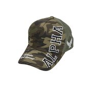 ALG14370200-36 [17SS ALPHA U.S.ビッグロゴ メッシュキャップ カモフラージュ]