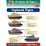 HMDT48012 [1/48 デカールシリーズ VI号戦車 ティーガー I 「捕獲車」 2019年8月再生産]