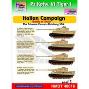 HMDT48016 [1/48 デカールシリーズ VI号戦車 ティーガー I イタリア戦線パート3 「第504重戦車大隊」 2019年8月再生産]
