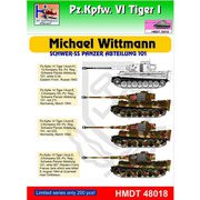 HMDT48018 [1/48 デカールシリーズ VI号戦車 ティーガー Iヴィットマン 「SS第101重戦車大隊」 2019年8月再生産]