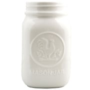 Mason Jar White Quart