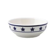Manhattan Blue Plate Special Nappy Bowl