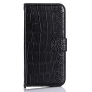 クロコレザーフリップケース Xperia XZ・XZs BK