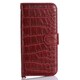 クロコレザーフリップケース Xperia XZ・XZs RD