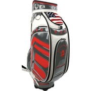 Staff Bag 9.0 グレー/レッド [キャディバッグ]