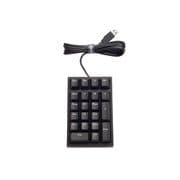 ProgresTouch RETRO NPad メカニカルテンキーパッド 2色成形キーキャップ採用 21キー 黒モデル Cherry静音赤軸搭載モデル AS-TKPD21/SRBK