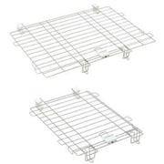 トイレのしつけが出来るドッグルームサークル ホワイト レギュラー専用屋根