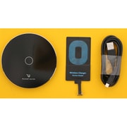 Qi ワイヤレス充電器 スターターキット ブラック LP-QI01BK