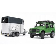 BR02592 [Land Rover Def.ワゴン＆馬牽引トレーラー]