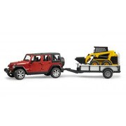 BR02925 [Jeep Rubicon＆CATスキッドステアローダー]
