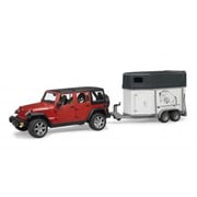 BR02926 [Jeep Rubicon＆馬牽引トレーラー]
