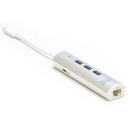 USB3.1 TypeCドッキングステーションミニ LAN シルバー PUD-PDC3LSV
