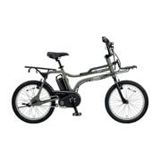 電動アシスト自転車 EZ(イーゼット) 20型 8.0Ah 内装3段変速 マットオリーブ 2017年モデル BE-ELZ032G