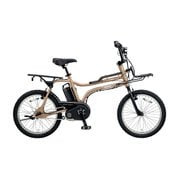 電動アシスト自転車 EZ(イーゼット) 20型 8.0Ah 内装3段変速 マットゴールド 2017年モデル BE-ELZ032T