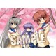 キャラクター万能ラバーマット CLANNAD-クラナド- 渚・杏・智代 [短辺約370×長辺約520×厚さ約2mm]