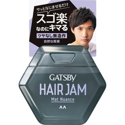 GATSBY（ギャツビー） ヘアジャム マットニュアンス ツヤなし無造作 110ml [ヘアワックス]