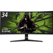 G-SYNC対応 ゲーミングモニター 34型 曲面型ウルトラワイド (2560×1080) 5ms/144Hz 34UC89G-B