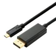 Type-C-DisplayPortケーブル 2m ブラック USB-CDP2/BK