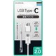 LP-CMMBFS20WH [USB micro-B to USB Type-C 変換アダプタ ストラップ付き]