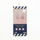 スマートフォン汎用 Lucy USB A to Type-C(USB2.0) ケーブル 1m サクラピンク LP-TCC01SPK