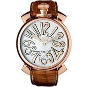 Manuale 48mm マヌアーレ ゴールドプレート 並行輸入品 2年保証 5011.08S