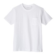 BWJ113 [BODY WILD COLLECTION カジュアルトップス クルーネックTシャツ メンズ LLサイズ ホワイト]