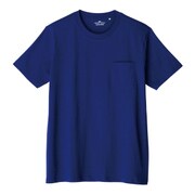 BWJ113 [BODY WILD COLLECTION カジュアルトップス クルーネックTシャツ メンズ Mサイズ ネービーブルー]